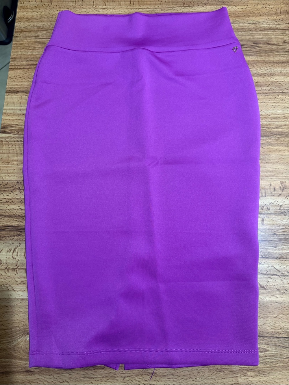 Thalia Sodi Vibrant Purple Pencil Skirt